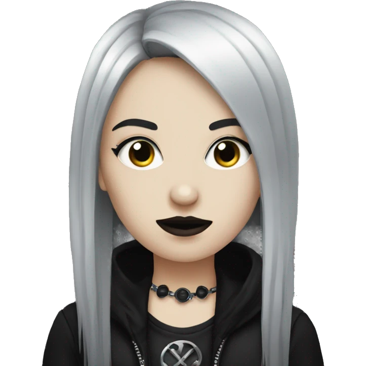 goth girl emoji