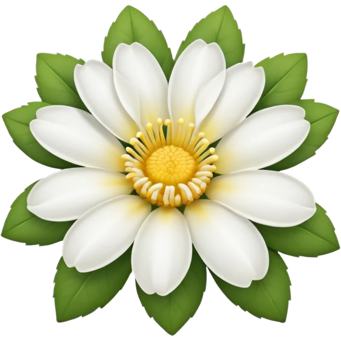 Flor margarita emoji