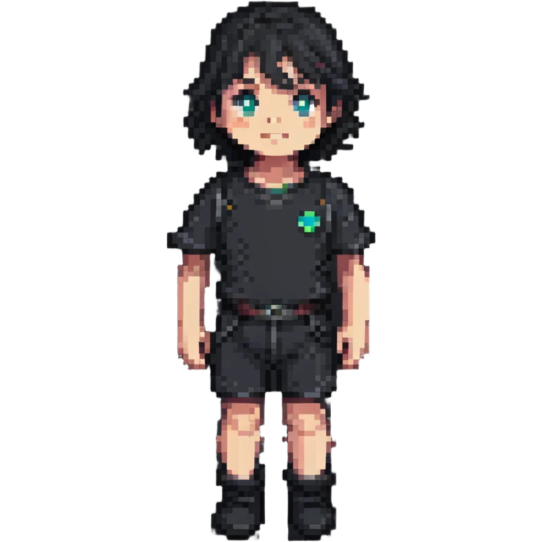 full body child human character emoji