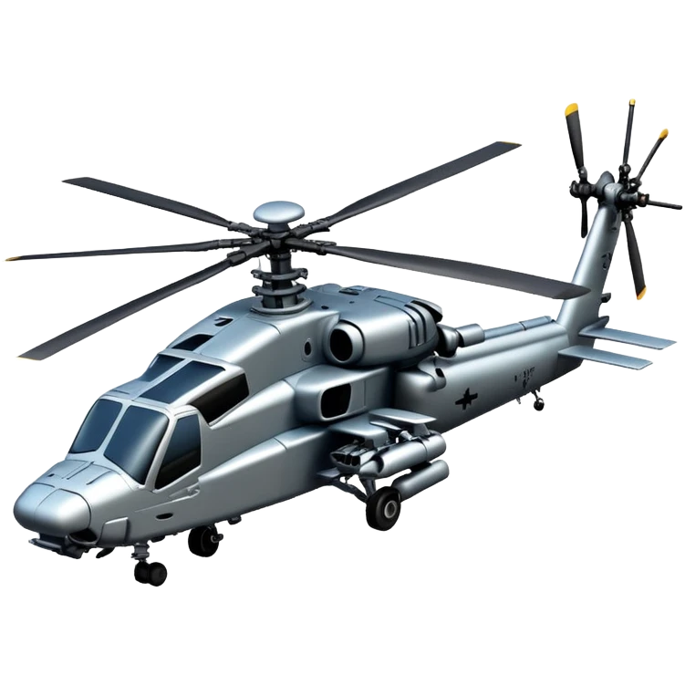 apache helicopter emoji