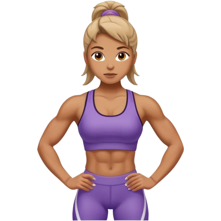 Gym girl  emoji