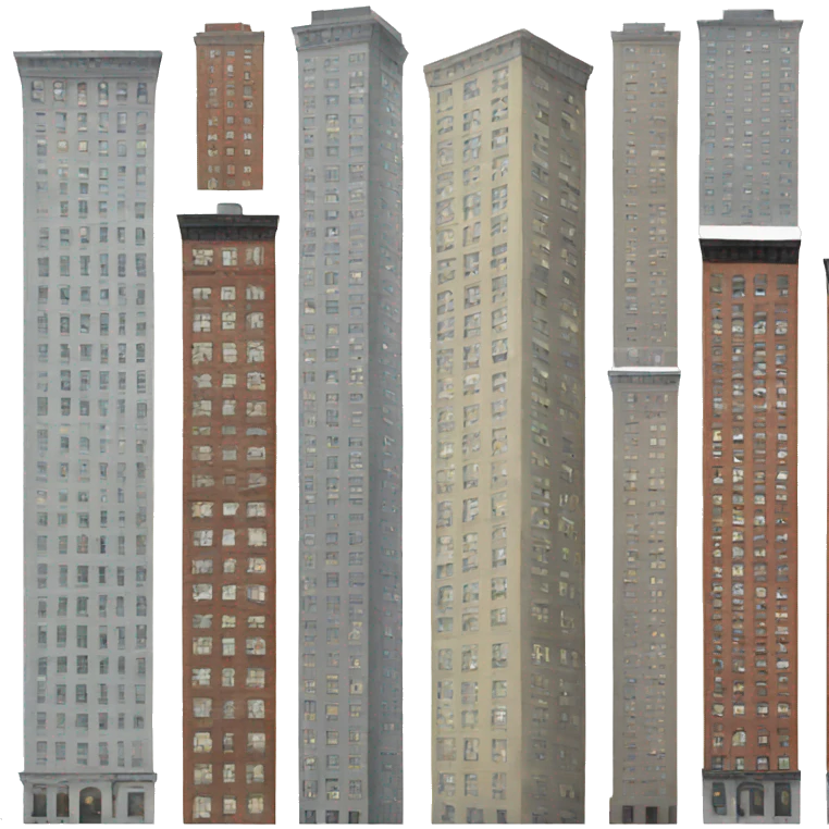 New York buildings  emoji