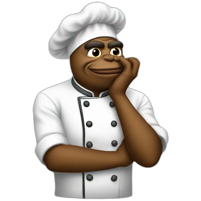 Pepe chef kiss fingers emoji