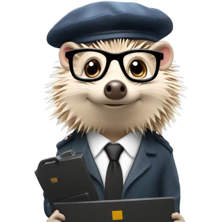 hedgehog director emoji