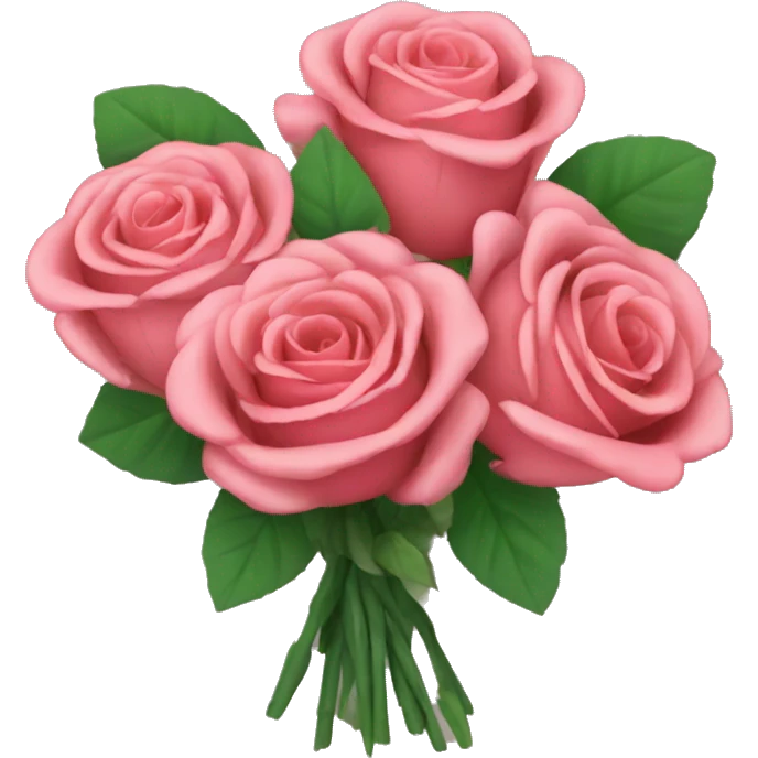 bouquet of roses emoji