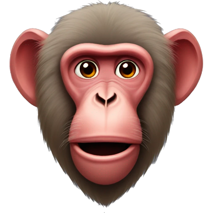 Red face baboon emoji