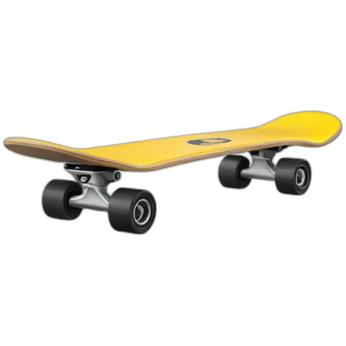one wheel skateboard emoji