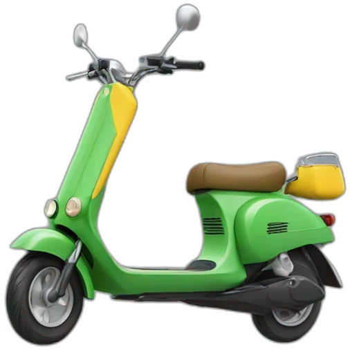 jumping scooter emoji