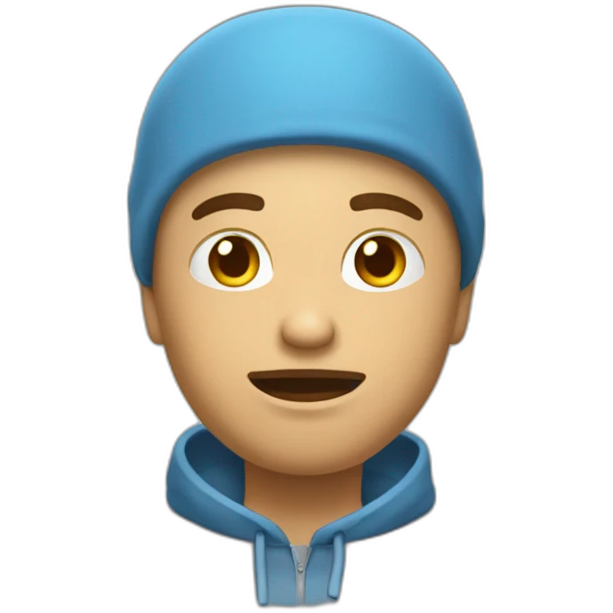 Un emoji qui pleure et rigole en même temps emoji