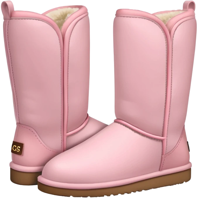 Light pink uggs emoji