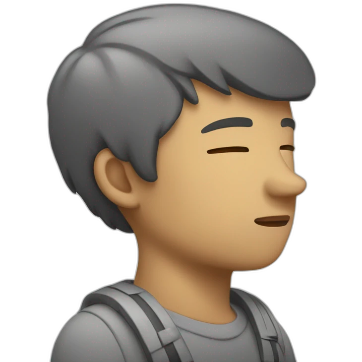 homme qui dort emoji