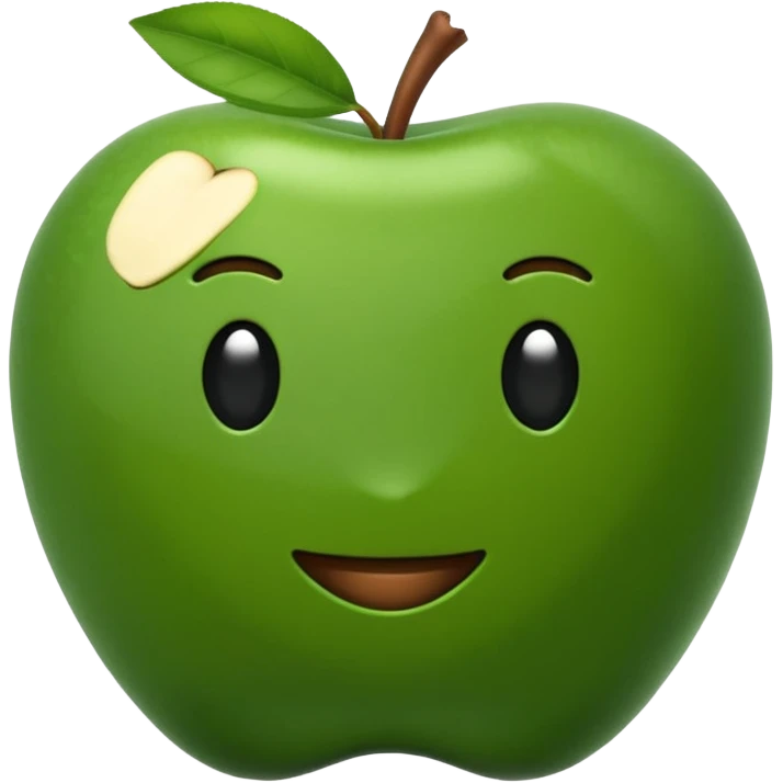 Emoji of propast macocha in Apple style emoji