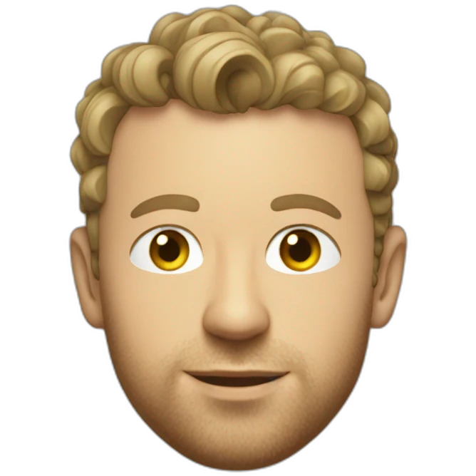 Chris Martin from coldplay emoji