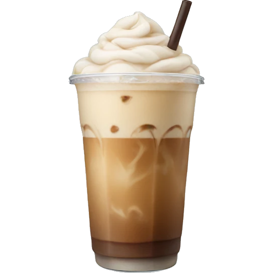 iced latte emoji