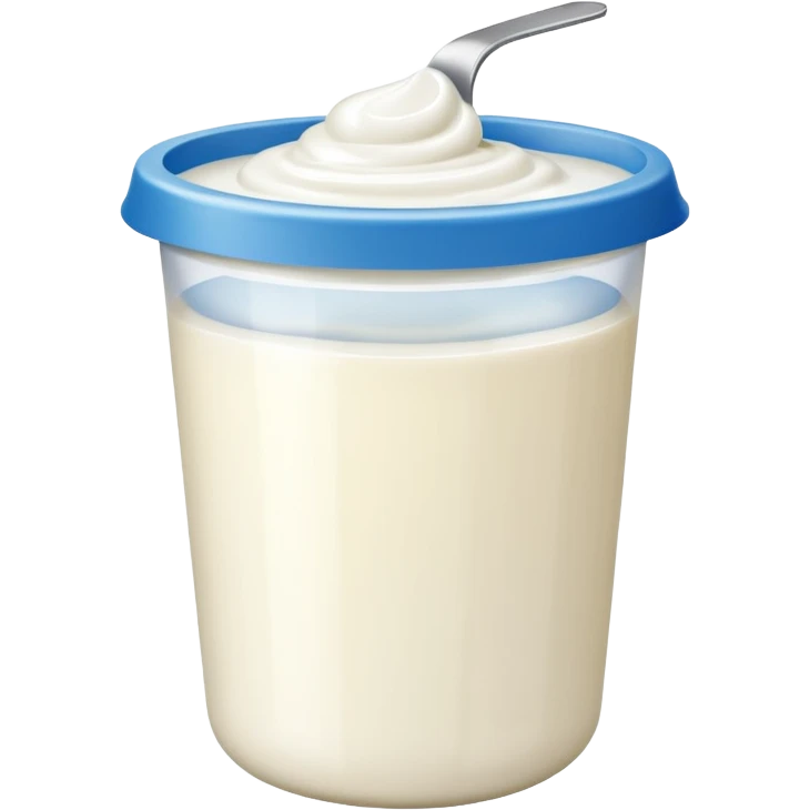 Yogurt envasado  emoji