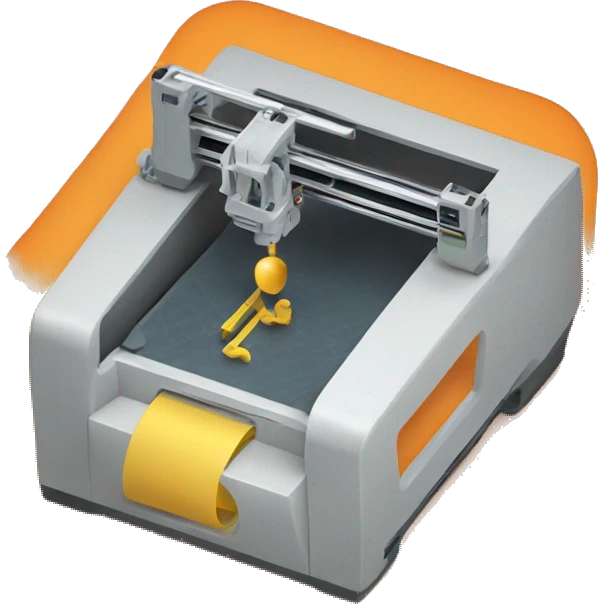 3d printer printing tools emoji