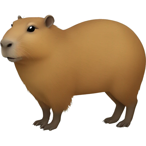 Capybara emoji