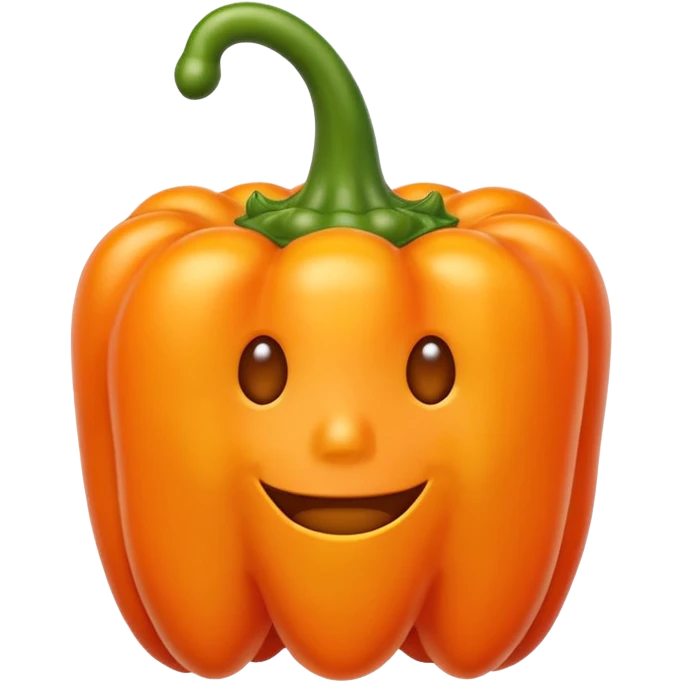 orange capsicum emoji