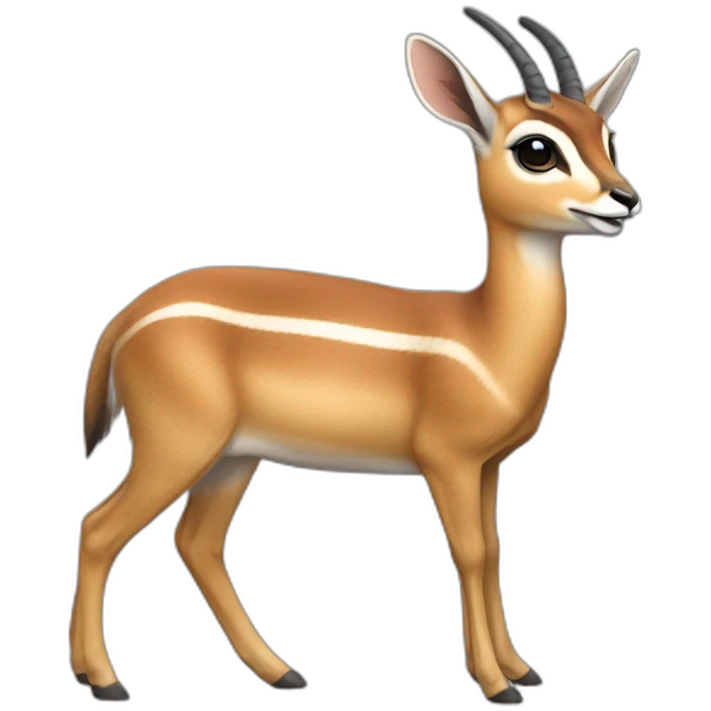 dikdik antelope emoji