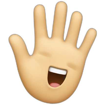 Waving emoji emoji
