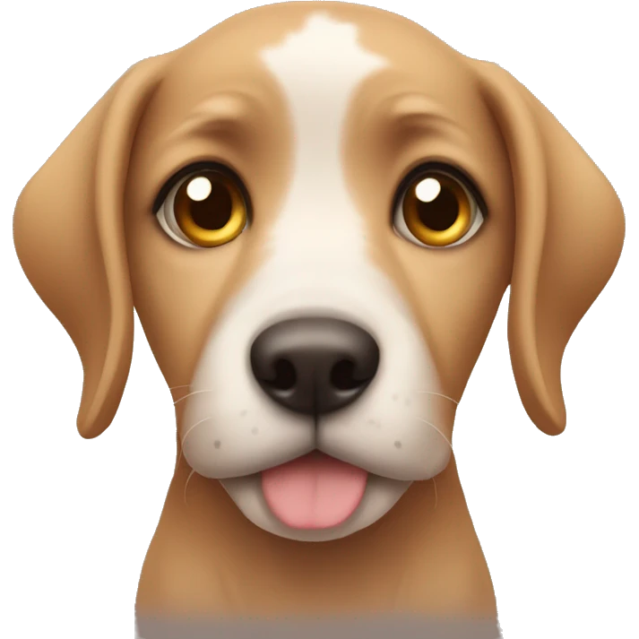 Puppy dog eyes emoji