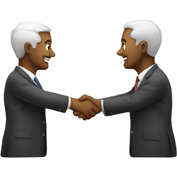 Shake hand emoji