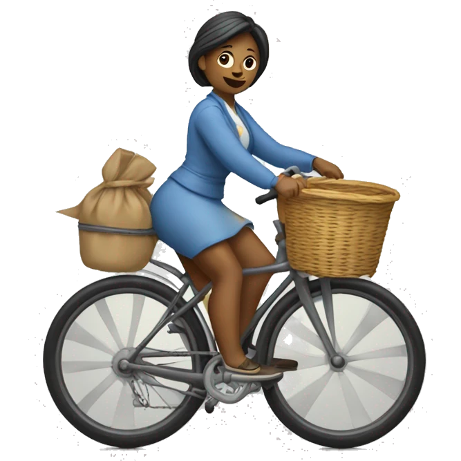 mujer samaritana con velo  emoji