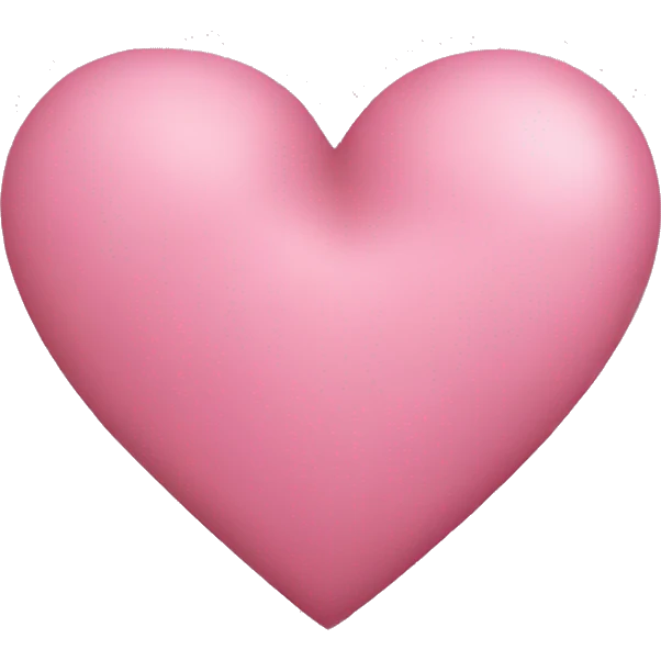 Heart design emoji