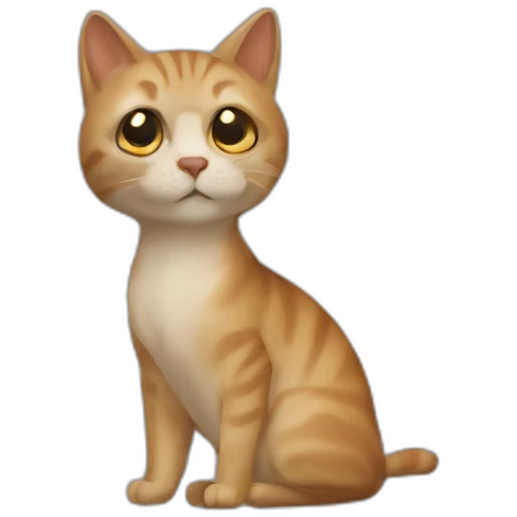 Chat qui dors emoji
