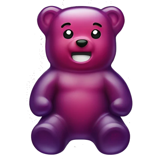 Gummy bear  emoji