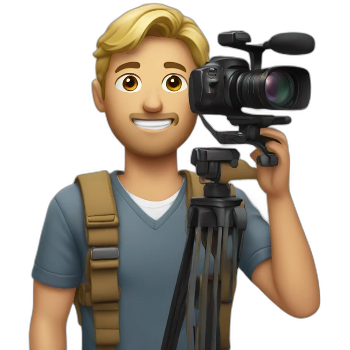 chest videographer emoji