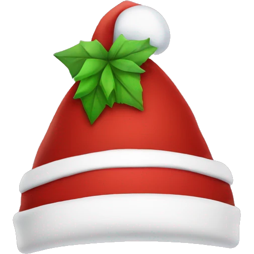 christmas hat emoji