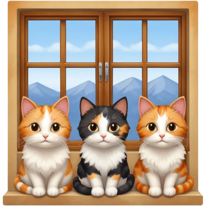 Cats on Windowsills emoji