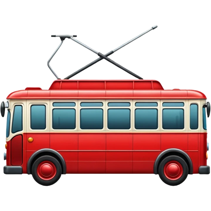 trolleybus emoji