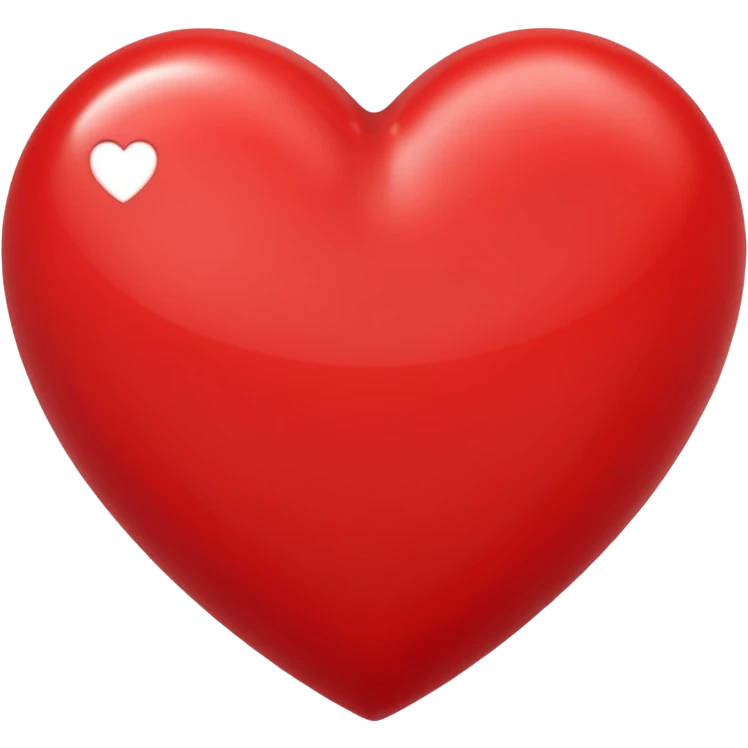 red heart emoji