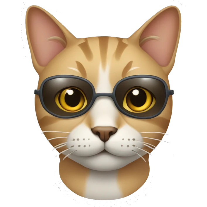 Cat qui est sûr un avion  emoji