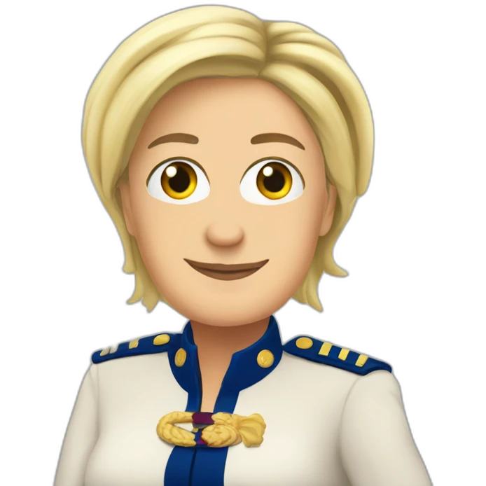 marine le pen emoji