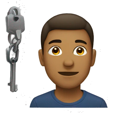 Garçons avec des locks emoji