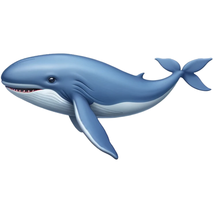 A blue whale emoji