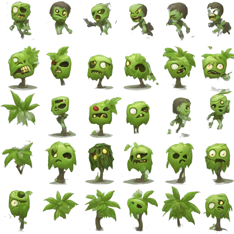 Mordeur-plante-vs-zombie emoji