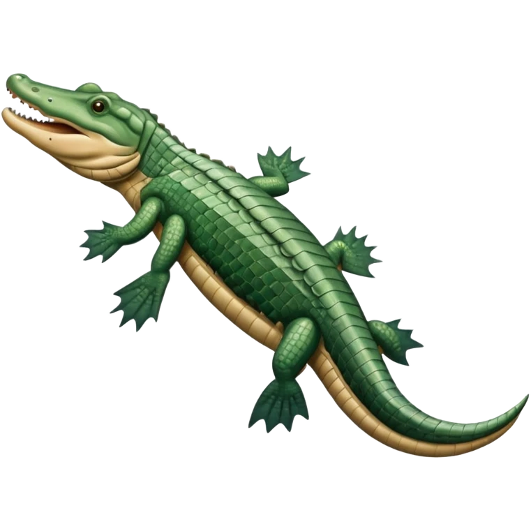 Tiktaalik Roseau-a fish that looks like a crocodile emoji