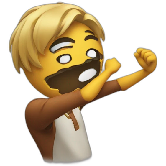 Emoji dab emoji