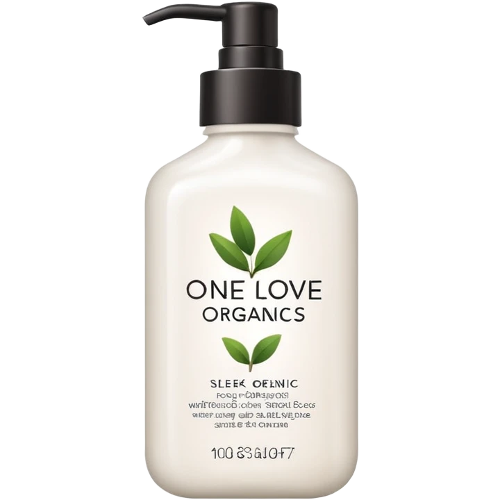 one love organics skincare emoji