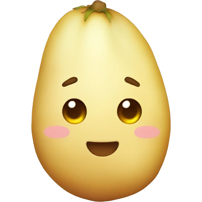 Patate kawaii emoji