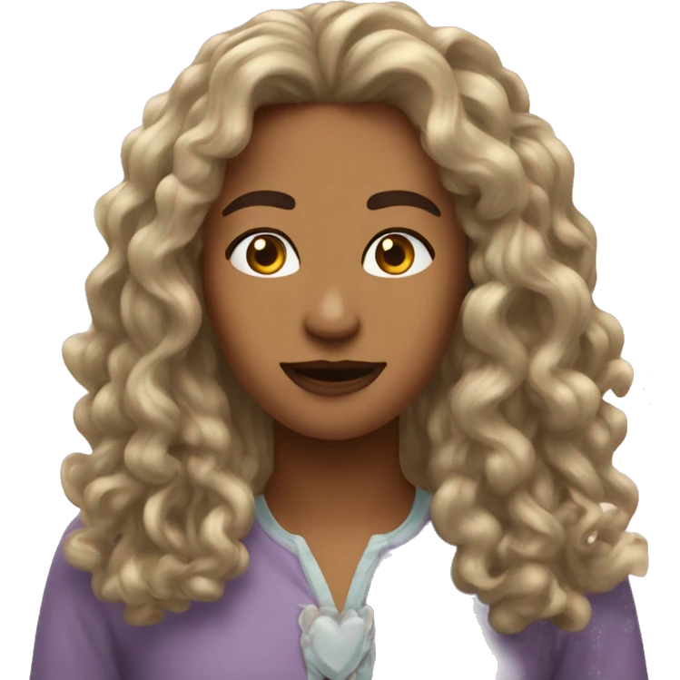 cœur stylée clair emoji