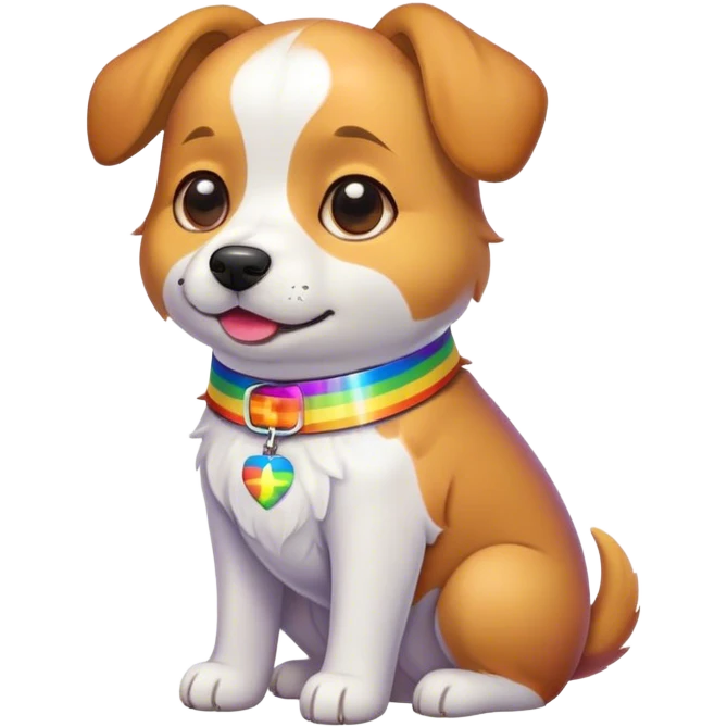 Dog that is an obvious lesbian emoji