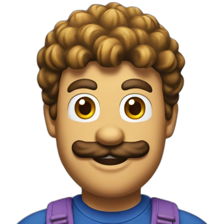 Mario mcdonalds emoji