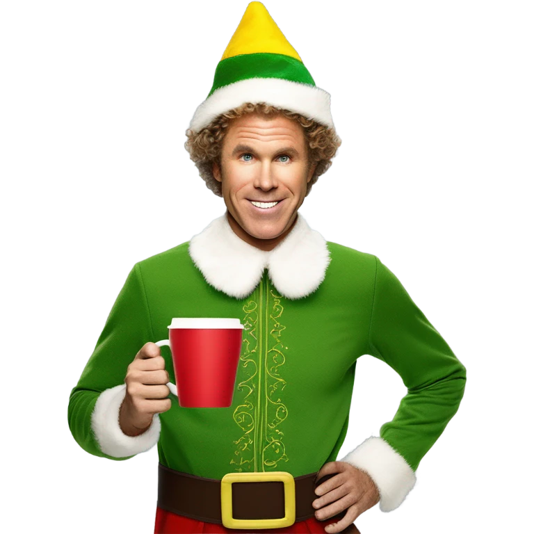 Will Ferell from Elf emoji