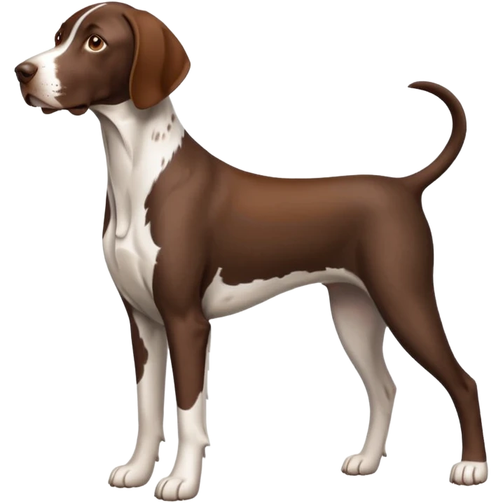 German pointer dog emoji