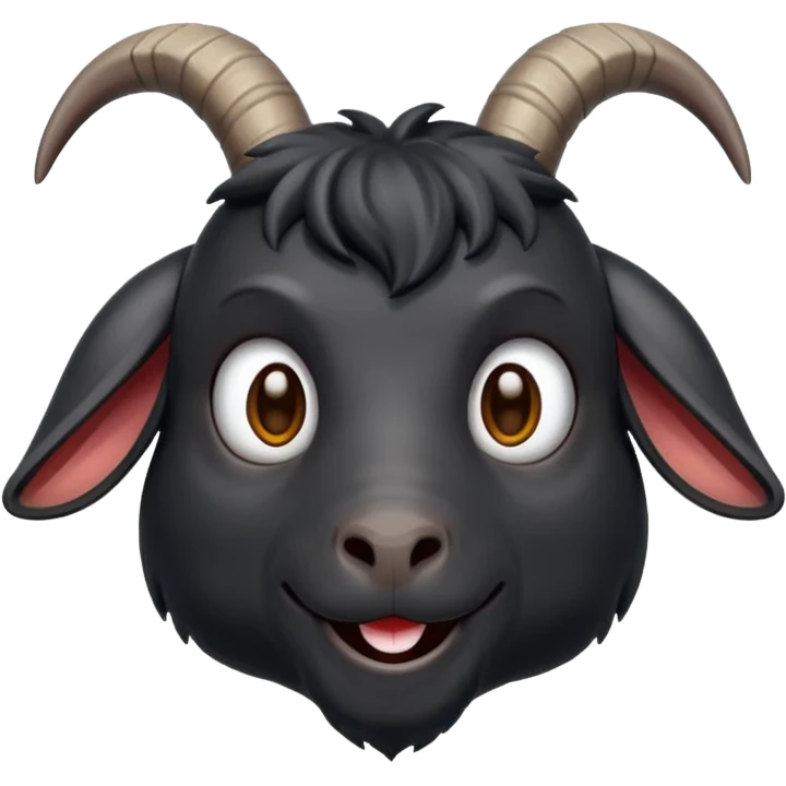black goat emoji